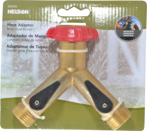Green Leaf Garden Hose Adapter: Female Hose to Barb, 3/4" FGHT, Nylon - B 3414 W