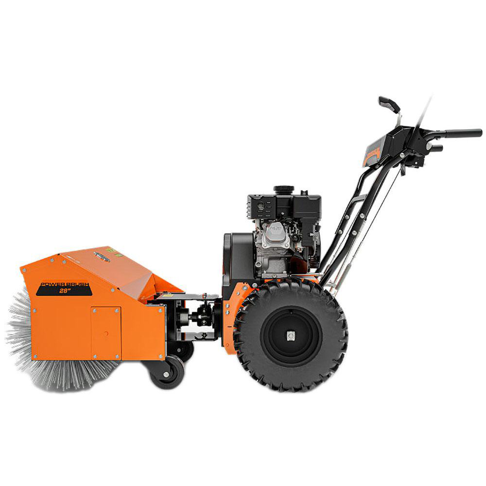 Ariens Outdoor Power Sweepers: Self Propelled, 28, Single Rotary Brush, Polypropylene - 921076
