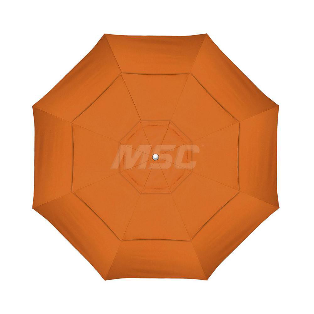 California Umbrella Patio Umbrella: 132" Dia, 11' High, Solution Dyed Acrylic, Tuscan, Aluminum & Fiberglass Frame - 194061358627