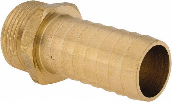 Dixon Valve & Coupling Garden Hose Fitting: 1" Hose, Standard Shank Female Swivel, 1" NH, Brass - 5911616C