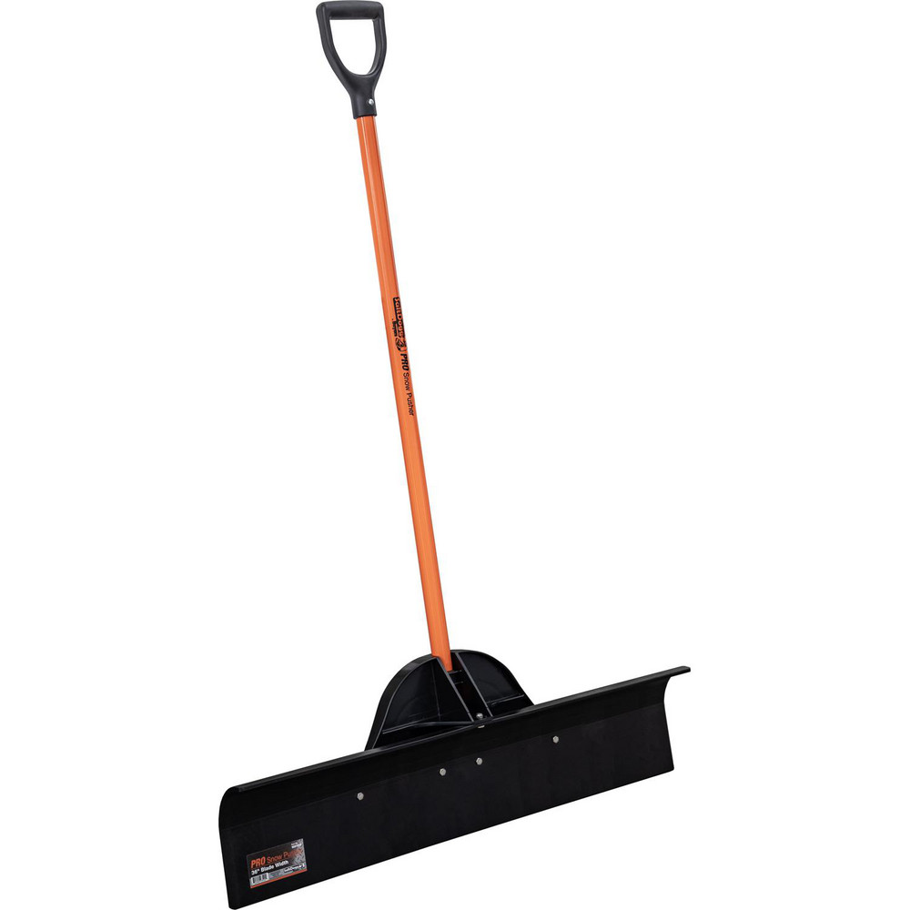 Buyers Products Snow Shovels & Ice Scrapers: Pusher Shovel, Yes, Ergonomic, Fiberglass - 9001036