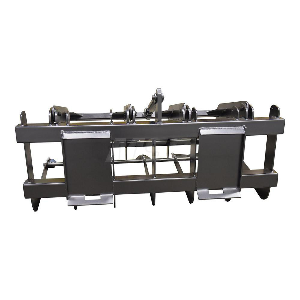 Vestil Steel Skid Steer Grab Bucket Attachment - EA-SKGB-66