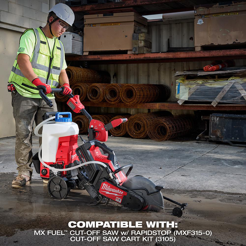 Milwaukee Tool Garden Sprayers: Sprayer Type: Backpack Sprayer; Tank Material: Plastic; Volume Capacity: 4 gal; Spray Pattern: Adjustable - 3019-21WS