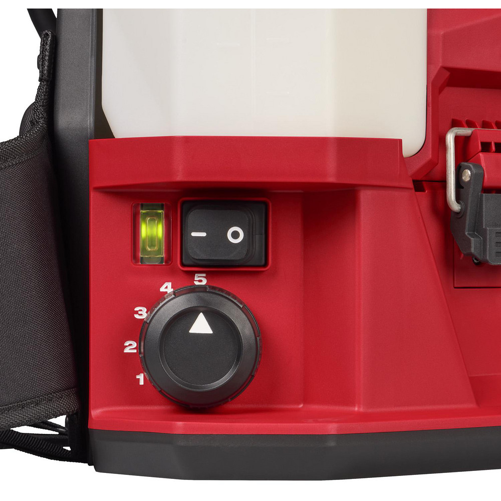 Milwaukee Tool Garden Sprayers: Sprayer Type: Backpack Sprayer; Tank Material: Plastic; Volume Capacity: 4 gal; Spray Pattern: Adjustable - 3019-21WS