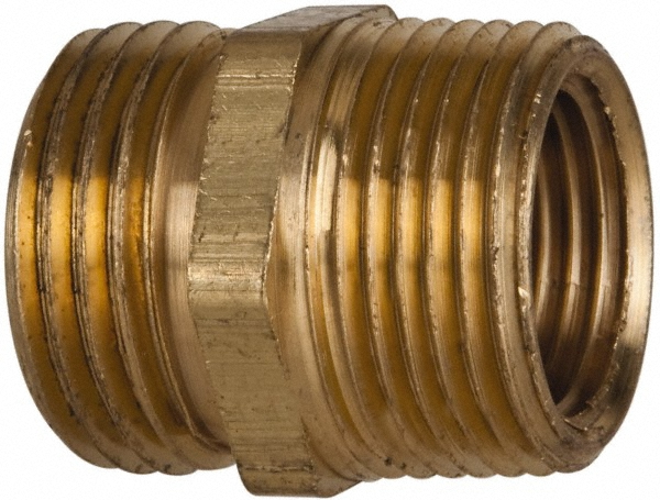 Gilmour Garden Hose Mender: 5/8", Brass - 871534-1001