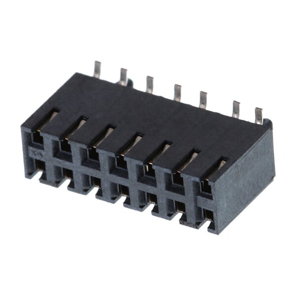 Molex CGrid VT SMT Rcpt wpeg 15SAu 14Ckt - 15-45-3514
