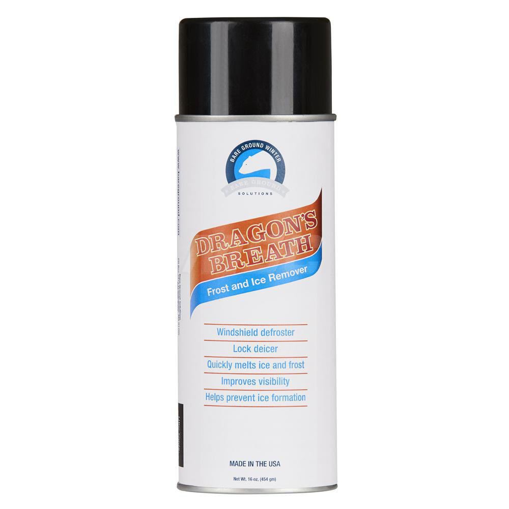 Bare Ground Solutions Ice & Snow Melter & De-Icer: Potassium Formate, Aerosol, 16 oz Can - BGDB-1