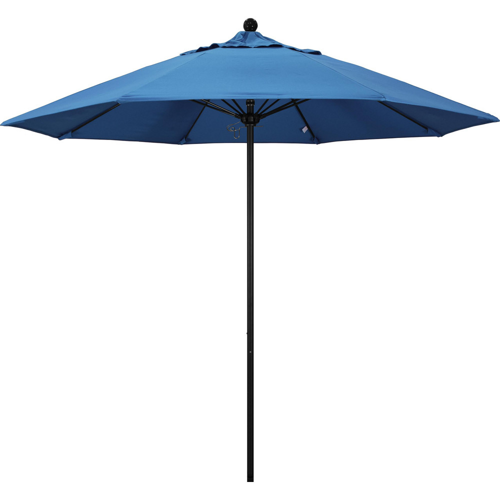 California Umbrella Patio Umbrella: 90" Dia, 8' High, Pacifica, Capri, Aluminum Frame - 194061621035