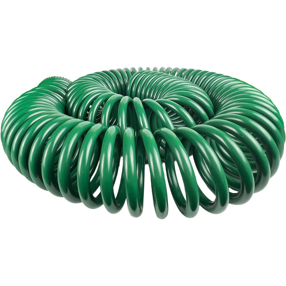 AvaGard Garden Hose: Recoil, 3/4, Polyethylene, Ethylene Vinyl Acetate, 75 - AVGRWH75FT-GN
