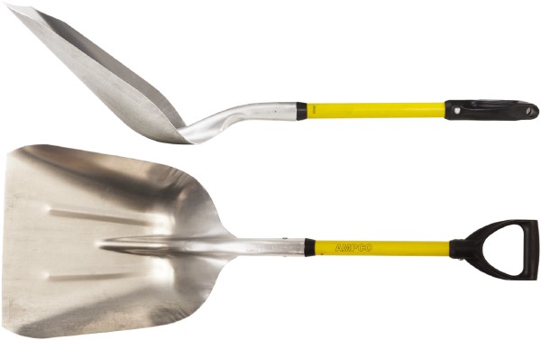 EGA Master Square & Curved Aluminum Bronze Shovel, Non-Sparking - 71616