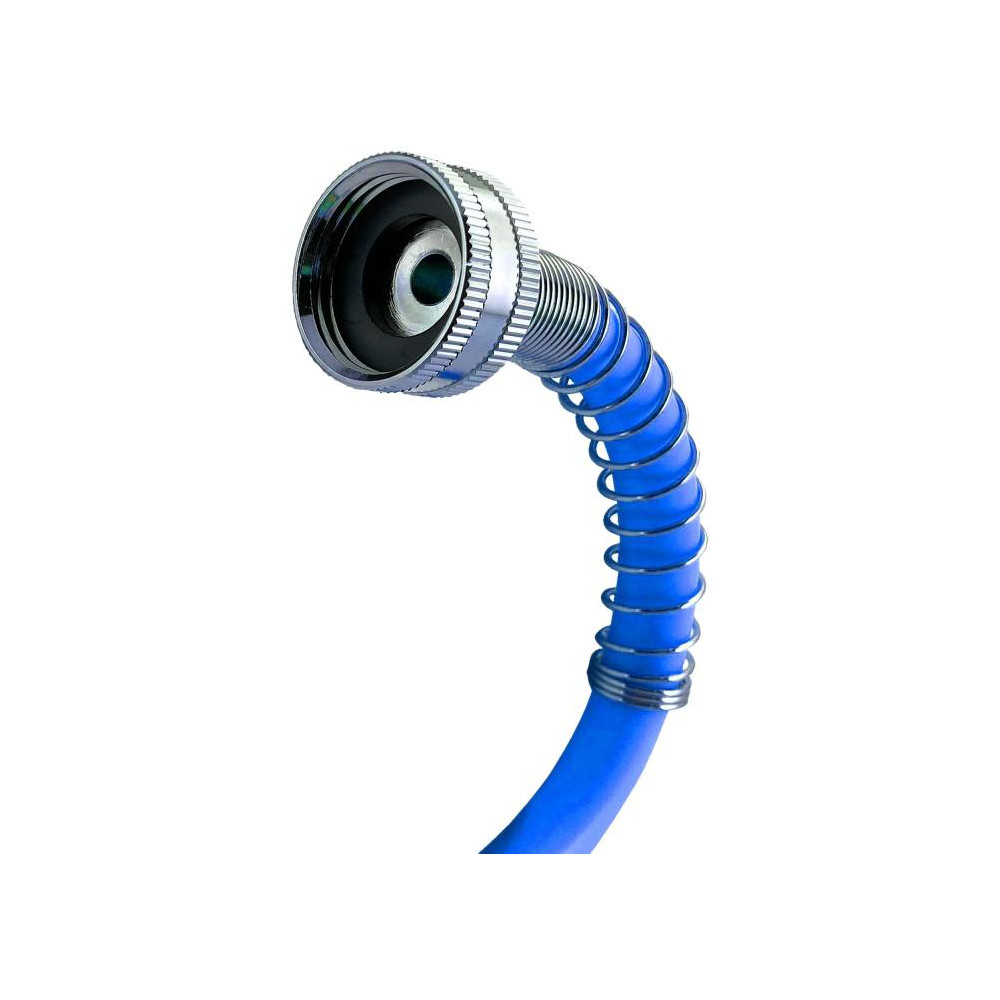 AvaGard Garden Hose: Recoil, 3/4, Polyethylene, Ethylene Vinyl Acetate, 75 - AVGRWH75FT-BL
