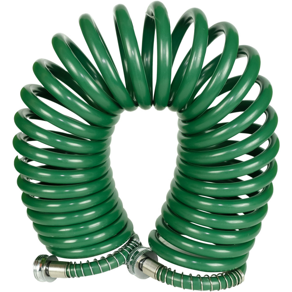 AvaGard Garden Hose: Recoil, 3/4, Polyethylene, Ethylene Vinyl Acetate, 75 - AVGRWH75FT-BL