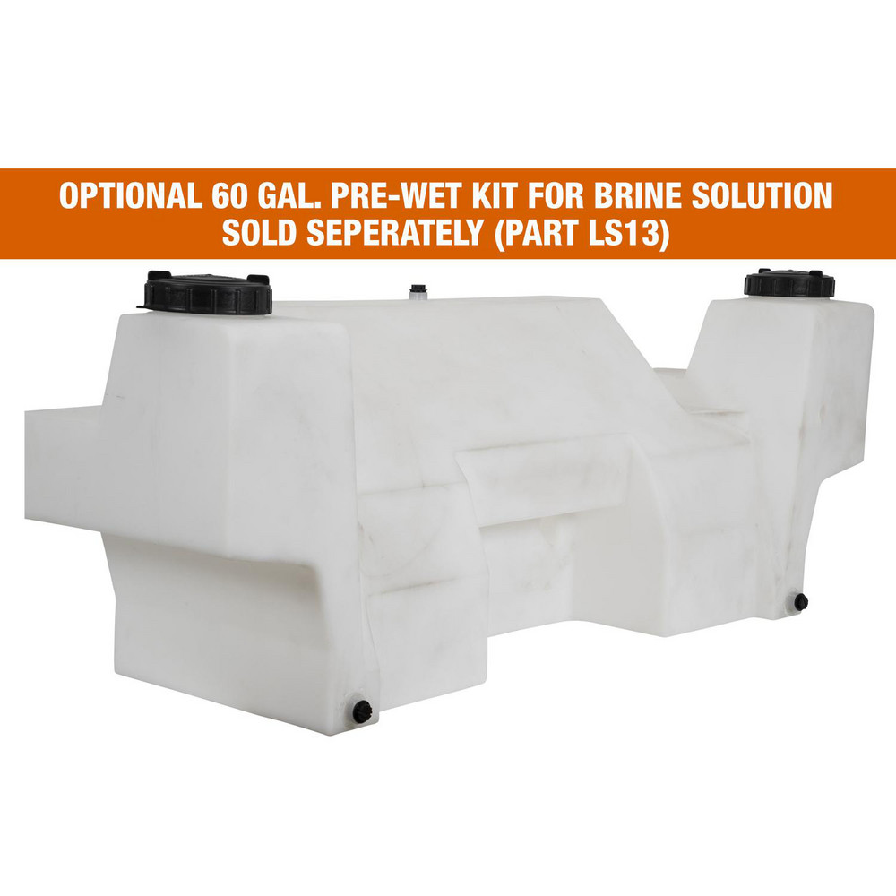 Buyers Products Electric Poly Hopper with Auger Landscape Spreader: - PRO2000