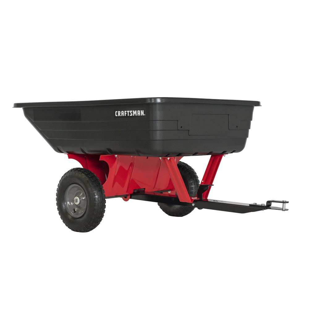 Craftsman Outdoor Power Equipment Accessories: Accessory Type: Cart; For Use With: Any Riding Lawn Tractor With An Universal Hitch - CMXGZBF7124355