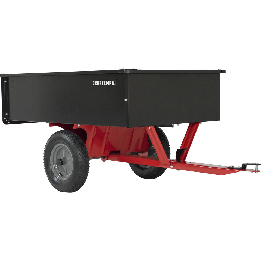 Craftsman Outdoor Power Equipment Accessories: Accessory Type: Cart; For Use With: Any Riding Lawn Tractor With An Universal Hitch - CMXGZBF7124355