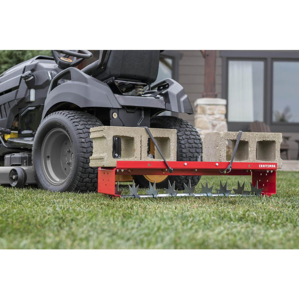 Craftsman Outdoor Power Equipment Accessories: Accessory Type: Cart; For Use With: Any Riding Lawn Tractor With An Universal Hitch - CMXGZBF7124355