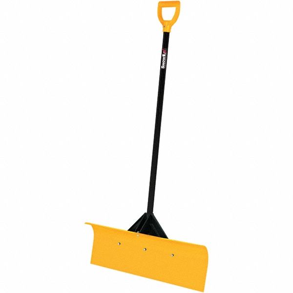 Suncast Snow Shovels & Ice Scrapers: Snow Pusher, Yes, Steel - SPUH3000