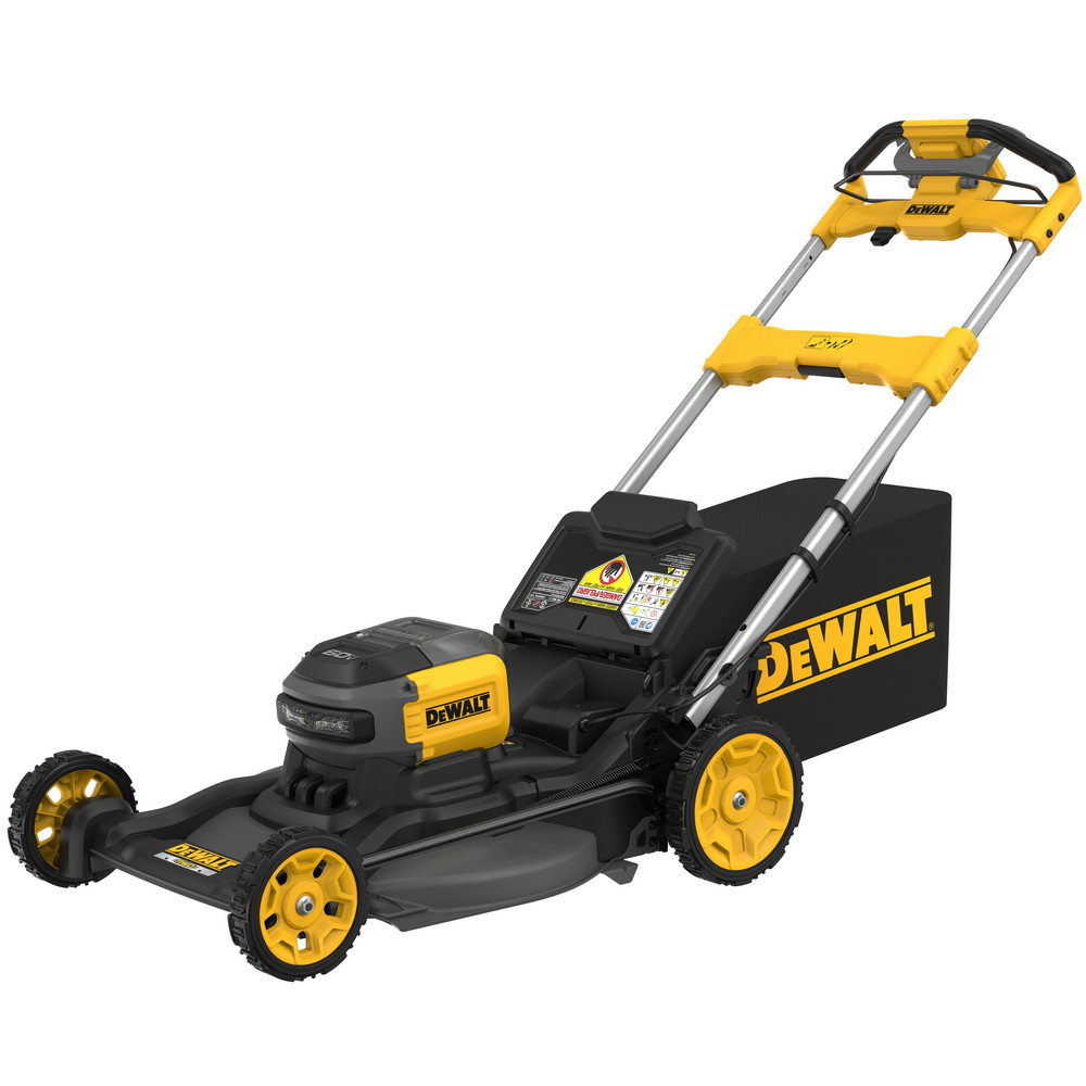 DeWALT Lawn Mowers: Mower Type: Walk Behind; Power Type: Battery; Cutting Width: 21 in - DCMWSP700Y2