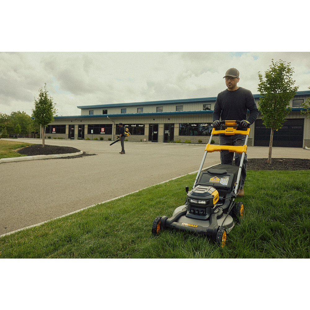 DeWALT Lawn Mowers: Mower Type: Walk Behind; Power Type: Battery; Cutting Width: 21 in - DCMWSP700Y2