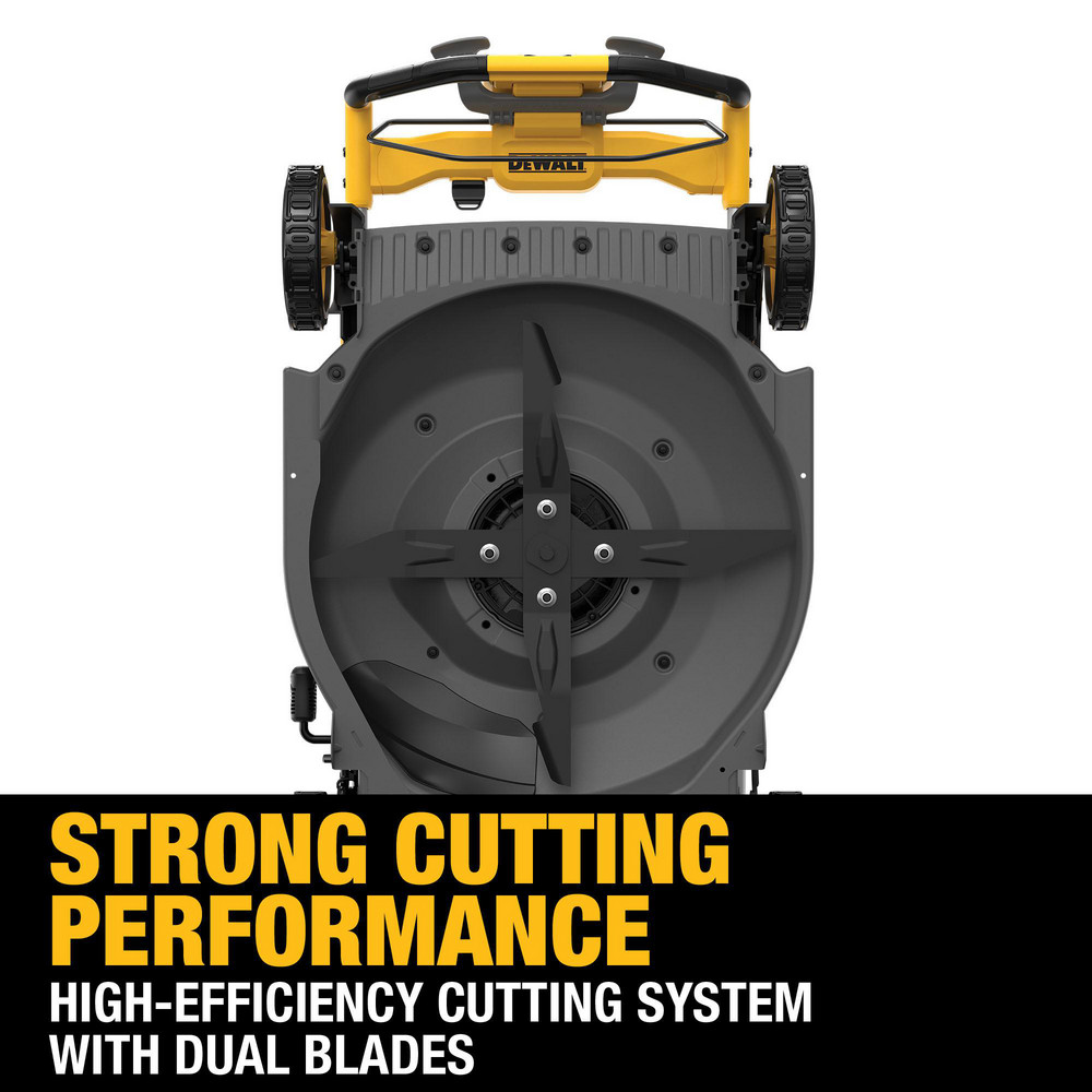 DeWALT Lawn Mowers: Mower Type: Walk Behind; Power Type: Battery; Cutting Width: 21 in - DCMWSP700Y2