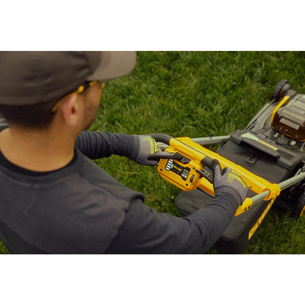 DeWALT Lawn Mowers: Mower Type: Walk Behind; Power Type: Battery; Cutting Width: 21 in - DCMWSP700Y2