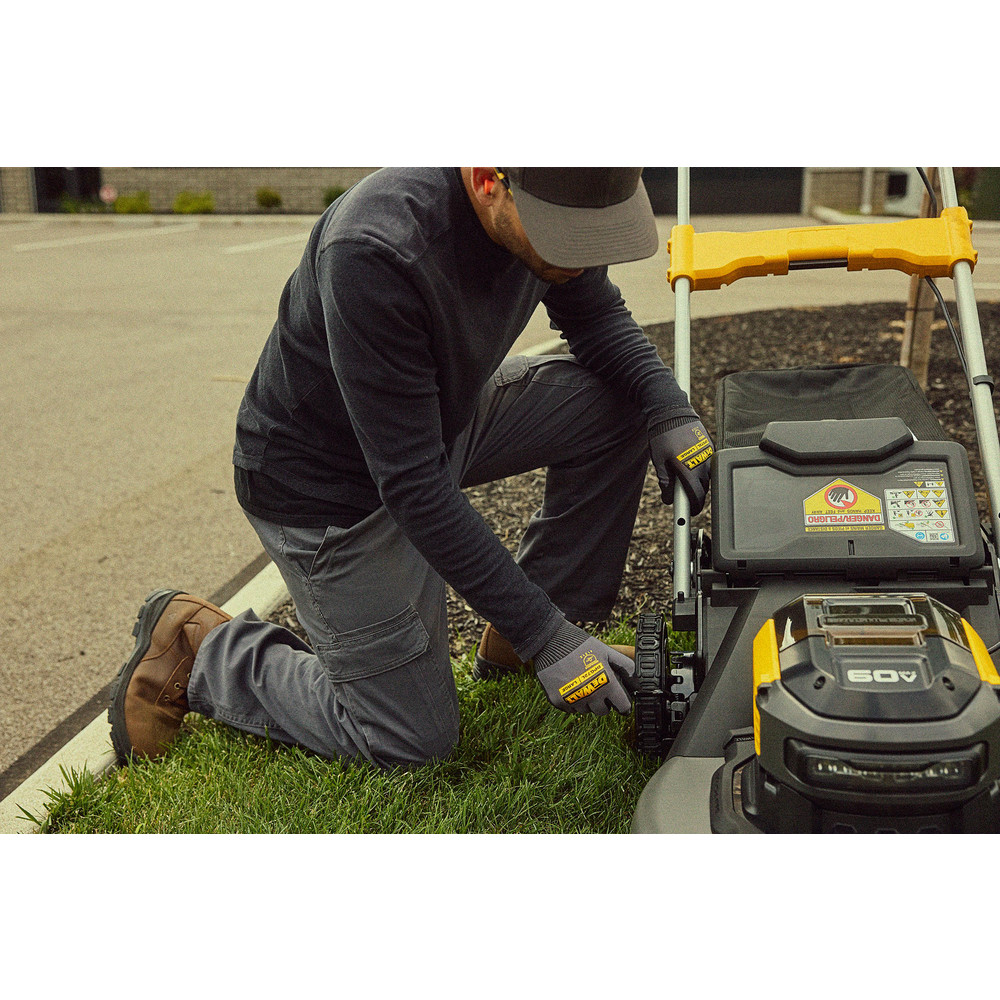 DeWALT Lawn Mowers: Mower Type: Walk Behind; Power Type: Battery; Cutting Width: 21 in - DCMWSP700Y2