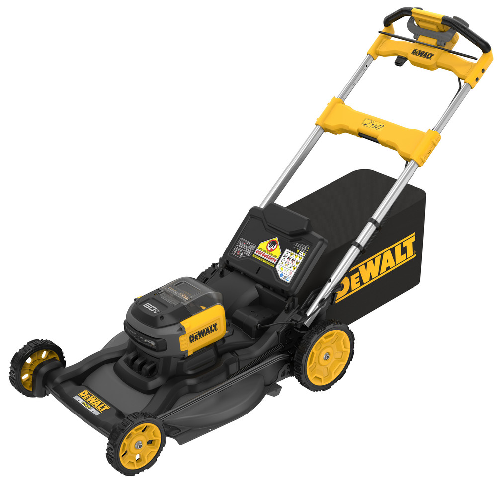 DeWALT Lawn Mowers: Mower Type: Walk Behind; Power Type: Battery; Cutting Width: 21 in - DCMWSP700Y2