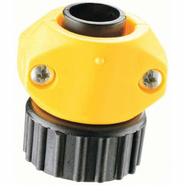 Gilmour Garden Hose Clamp-Style Coupler: 0.625" Hose, Female, Plastic - 801004-1002