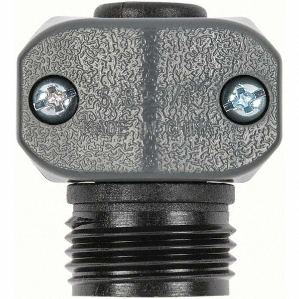 Gilmour Garden Hose Clamp-Style Coupler: 0.625" Hose, Female, Plastic - 801004-1002