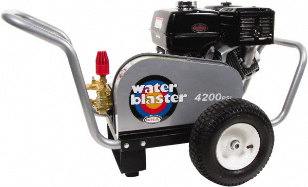 Simpson Pressure Washer: 4,200 psi, 4 GPM, Gas, Cold & Hot Water - 60205