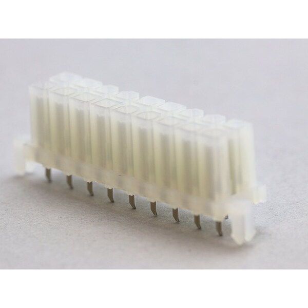 Molex MiniFit BMI Vt Rcpt Hdr Assy V-2 18Ckt - 15-24-7180
