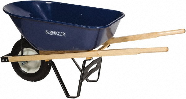 Jackson Professional Tools Wheelbarrow: 16" Pneumatic Wheel - M6T22KB