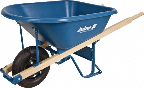 Jackson Professional Tools Wheelbarrow: 16" Pneumatic Wheel - M6T22KB