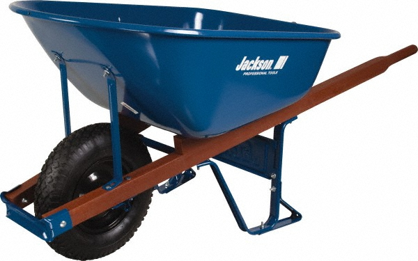 SEYMOUR-MIDWEST 6 Cu Ft Capacity Wheelbarrow with 8" Pneumatic Wheel - 85718