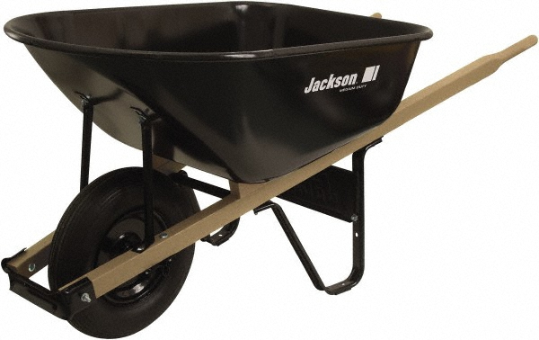 SEYMOUR-MIDWEST 6 Cu Ft Capacity Wheelbarrow with 8" Pneumatic Wheel - 85718