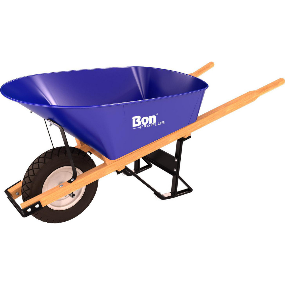 SEYMOUR-MIDWEST 6 Cu Ft Capacity Wheelbarrow with 8" Pneumatic Wheel - 85718