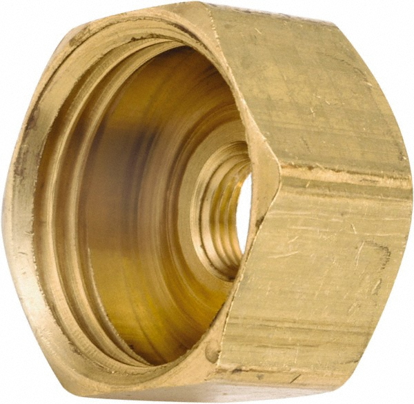 ANDERSON METALS Female Garden Hose x FIP: 0.125" Hose, Female Hose to Female Pipe, Brass - 757411-1202