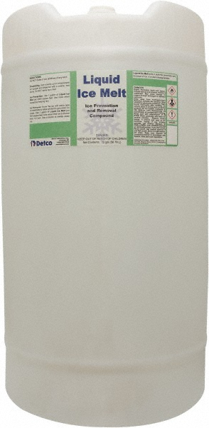 Detco Liquid Ice Melt, 15 Gal Drum - 1016-015