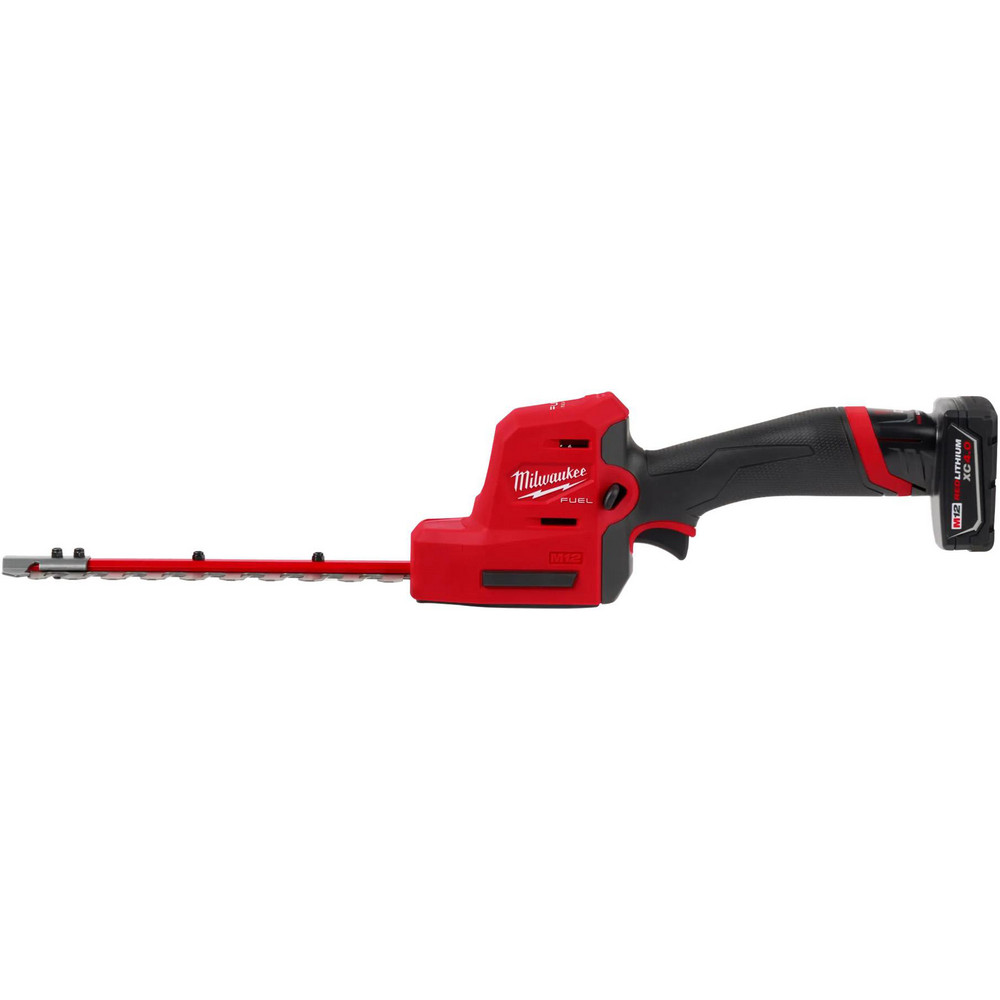 Milwaukee Tool Edgers, Trimmers & Cutters: Short Pole Hedge Trimmer, Cordless, Double-Sided - 5702355/4431427