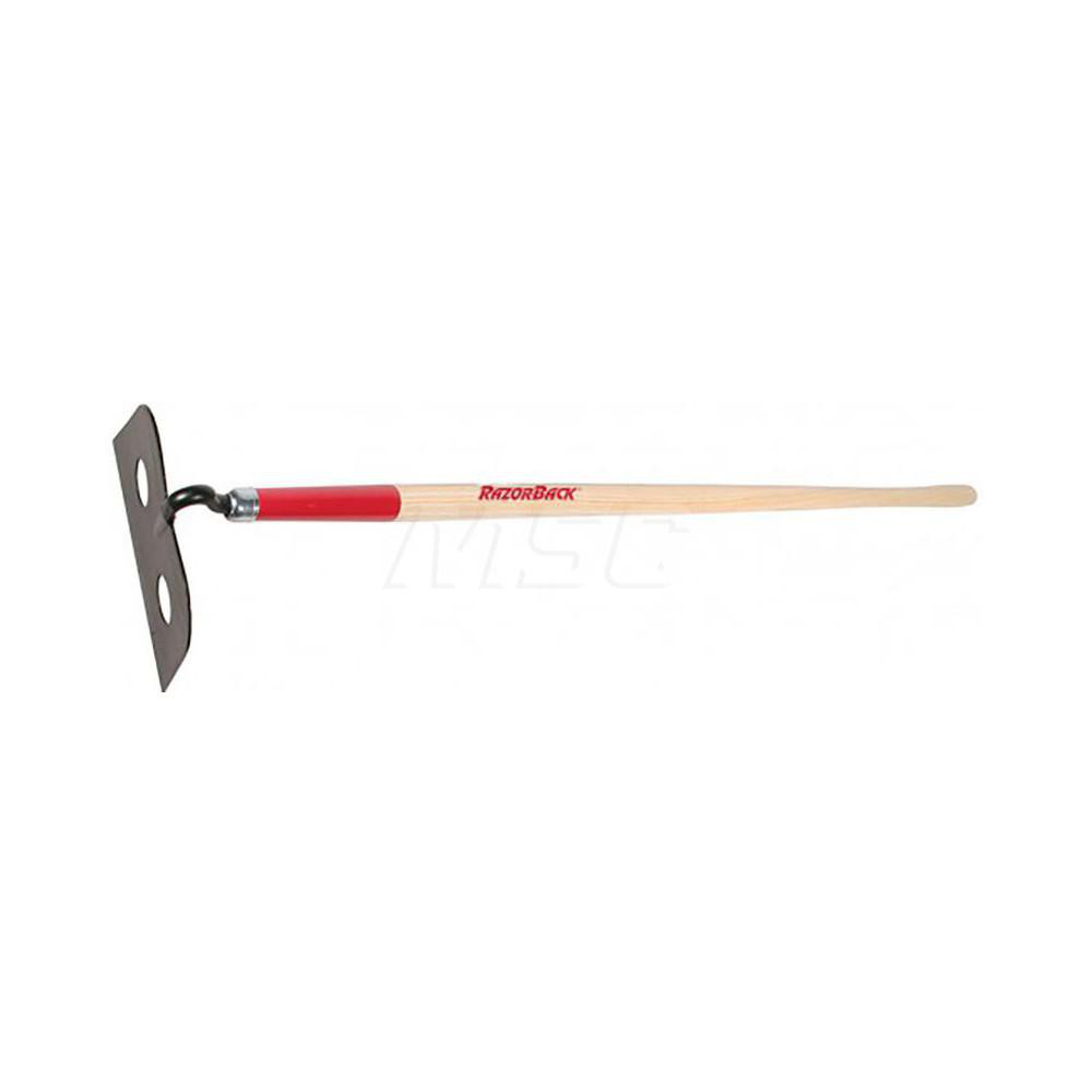 Razor-Back Garden Hoe: 6" High, 10" Wide, Square, Steel - 66158
