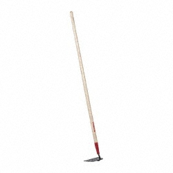 Razor-Back Garden Hoe: 6" High, 10" Wide, Square, Steel - 66158