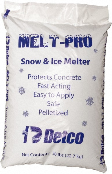 Detco Melt-Pro, 50 lb Pail, Granular Ice Melt - 1076-005