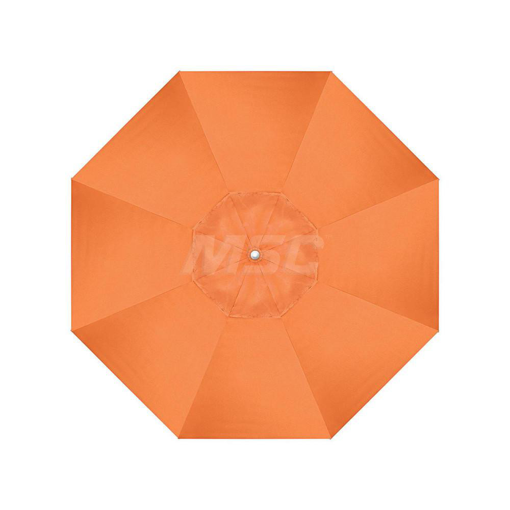 California Umbrella Patio Umbrella: 90" Dia, 7.5' High, Solution Dyed Acrylic, Tuscan, Aluminum & Fiberglass Frame - 194061358825