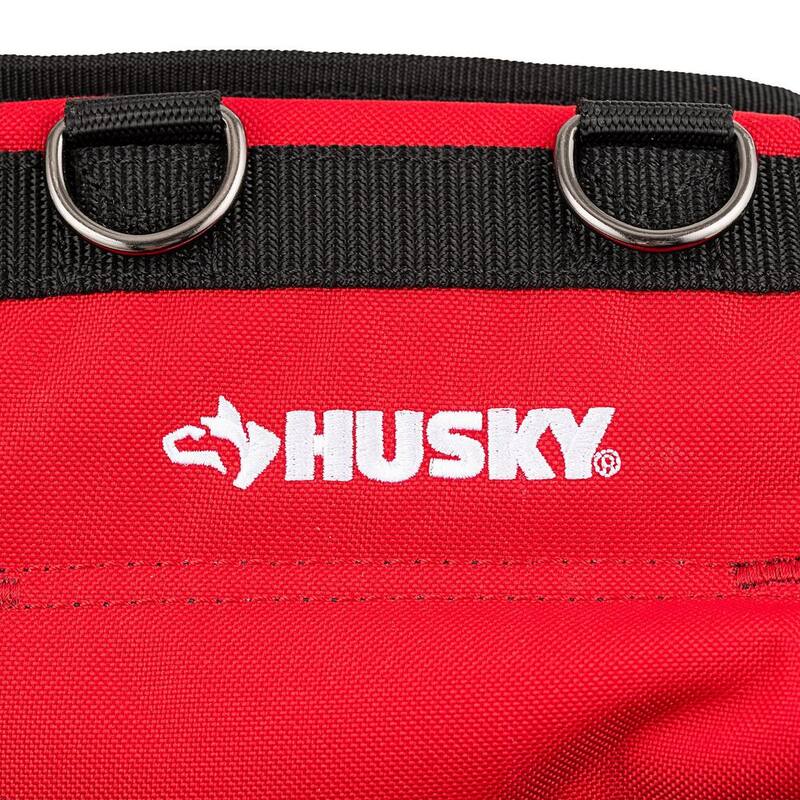 Husky Contractors 2-Bag Work Tool Belt with Suspenders - HD00166