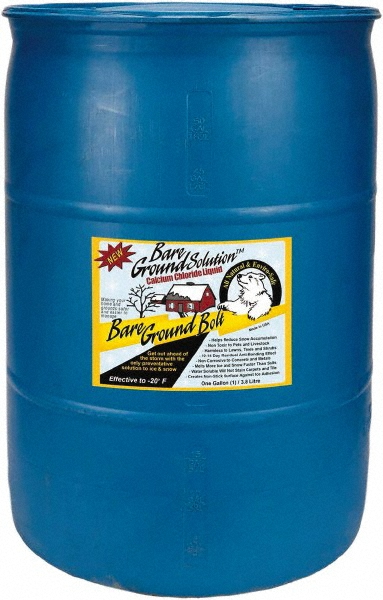 Rite-Kem Ice & Snow Melter & De-Icer: Liquid, 55 gal Drum - LIQ-ICE-55