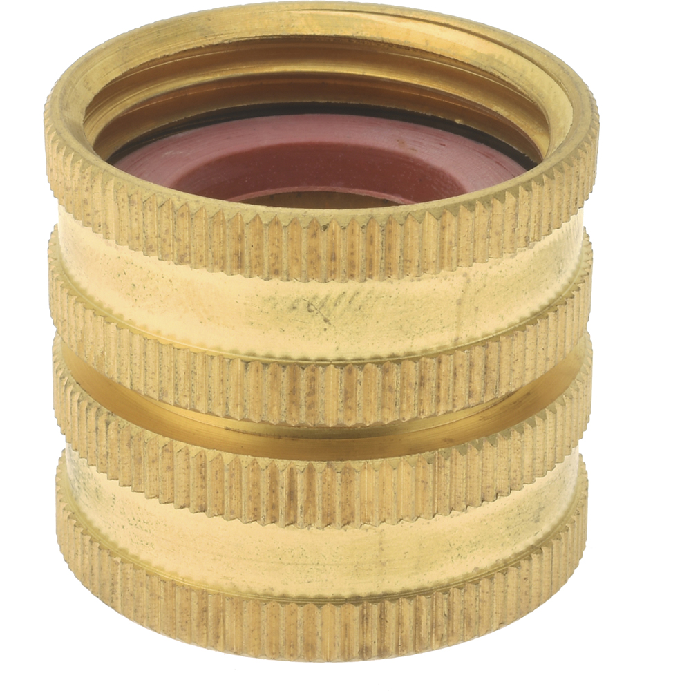ANDERSON METALS Female Garden Hose x FIP: Female Hose to Female Pipe, FPT, Brass - 757482-1208