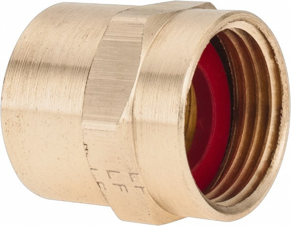 ANDERSON METALS Female Garden Hose x FIP: Female Hose to Female Pipe, FPT, Brass - 757482-1208