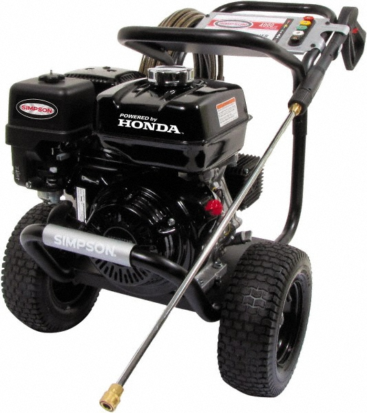 Simpson Pressure Washer: 4,000 psi, 2.8 GPM, Gas, Cold & Hot Water - 60869