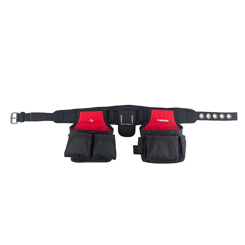 Husky Contractors 2-Bag Tool Belt - HD00167