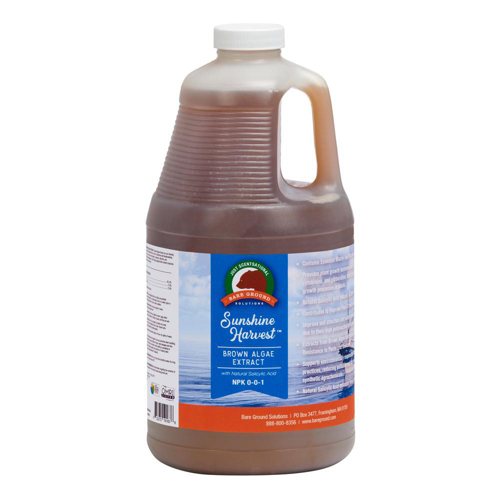 Bare Ground Solutions 100% Fish Fertilizer nutrients for rapid, dynamic and optimal growth in place of chemical fertilizers - TP-64G